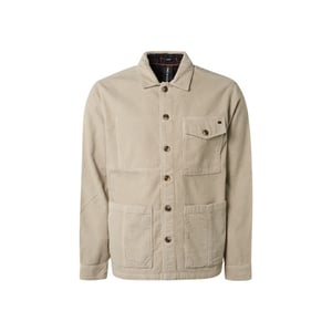No Excess Heren overshirt 17430742 017 chalk