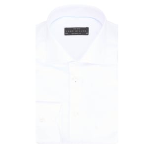 John Miller Tailored fit overhemd lange mouw