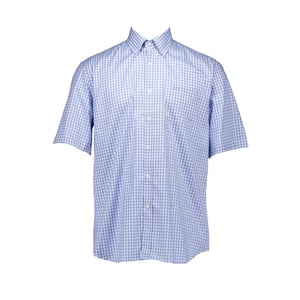 Paul & Shark Cotton twill korte mouw overhemden