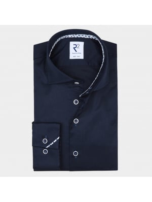 R2 Amsterdam Casual hemd lange mouw widespread nos.twill.003/000010
