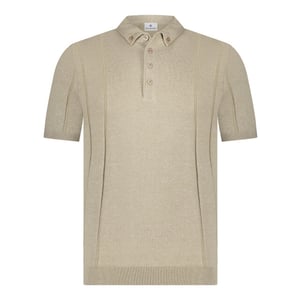 Blue Industry Polo met korte mouwen