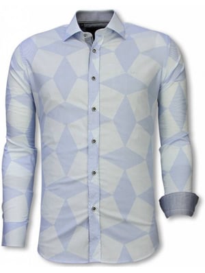 Tony Backer E overhemden slim fit