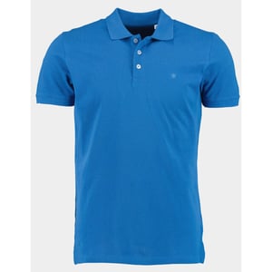 Bos Bright Blue Polo korte mouw piqué kobalt new lobra/4633