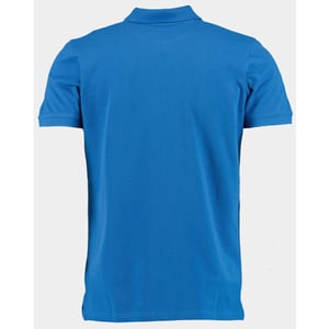 Bos Bright Blue Polo korte mouw piqué kobalt new lobra/4633
