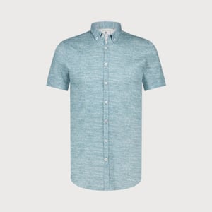Blue Industry Button-down overhemd korte mouw |