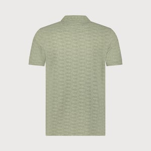 Blue Industry Polo met mini design |