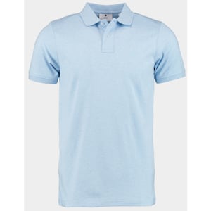 Bos Bright Blue Polo korte mouw fender polo melange 24108fe62bo/210 light blue