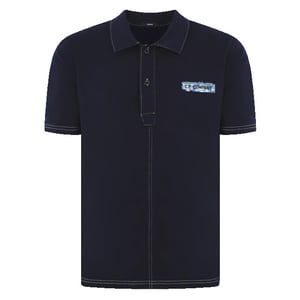 C.P. Company Heren denimlook polo