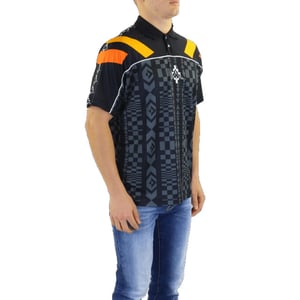 Marcelo Burlon Heren aop folk kappa soccer polo