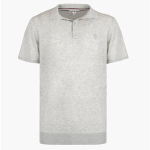 Q1905 Polo shirt hessum licht melange