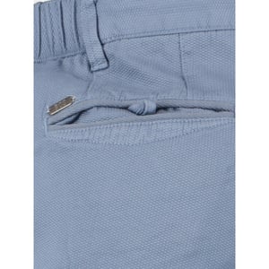 Bos Bright Blue Korte broek ferdinand structure chino sho 24109fe06bo/263 stone wash