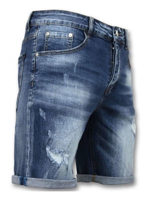 Enos Korte broek gescheurd short
