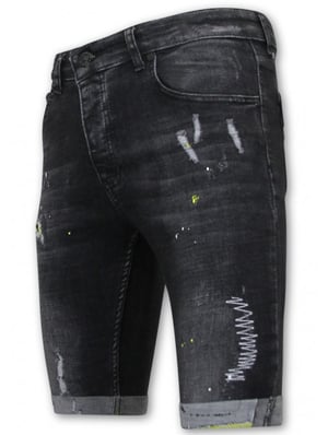Local Fanatic Korte broek met verfspatten 1022