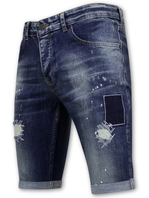 Local Fanatic Korte spijkerbroek stretch 1015