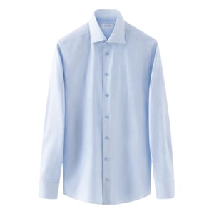 Eton Semi solid signature twil shirt lange mouw overhemden 100012175