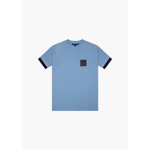 Black Donkey Kordaat t-shirt i light blue/black men