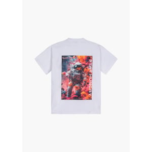 Black Donkey Space explorer t-shirt i white
