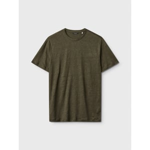Gabba Duke linen ss tee 2220220004 forest night