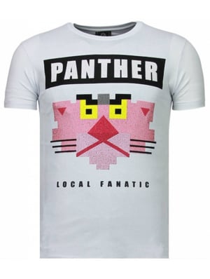 Local Fanatic Panther for a cougar rhinestone t-shirt