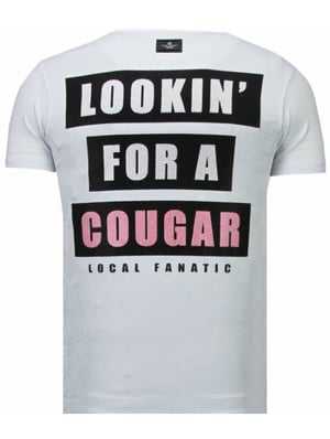 Local Fanatic Panther for a cougar rhinestone t-shirt