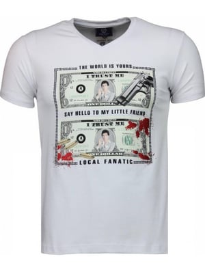 Local Fanatic Scarface dollar t-shirt