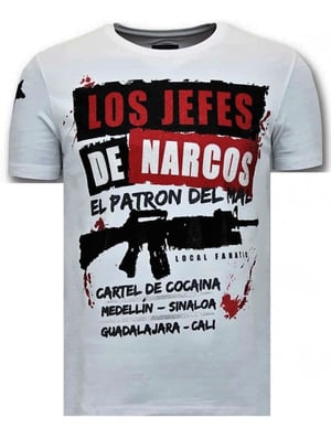 Local Fanatic T-shirt los jefes de narcos