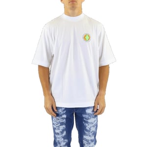 Marcelo Burlon Heren sunset bird dbl hem over tee