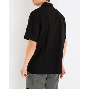 Olaf Hussein Heren cotton linen shirt