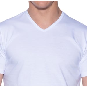 Slater Regular fit extra long t-shirt v-hals