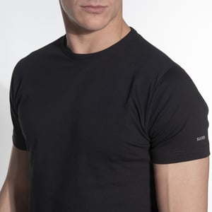 Slater Regular fit t-shirt ronde hals 2-pack