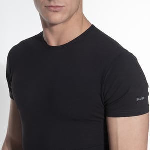 Slater Stretch t-shirt ronde hals 2-pack