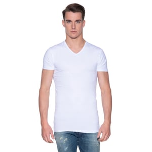 Slater Stretch t-shirt v-hals 2-pack