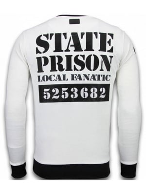 Local Fanatic Bad mouse rhinestone sweater