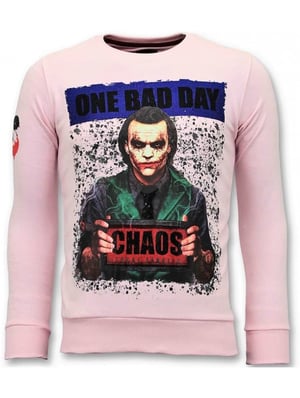 Local Fanatic Sweater the joker man
