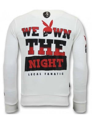 Local Fanatic Sweater the playtoy mansion