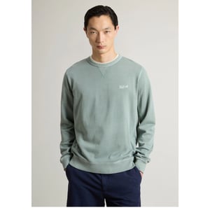 Woolrich Garment dyed crewneck sweaters cfwosw0261mrut4040