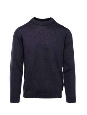 Woolrich Men classic crewneck sweater dark