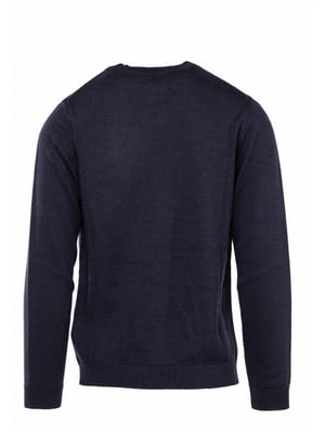 Woolrich Men classic crewneck sweater dark