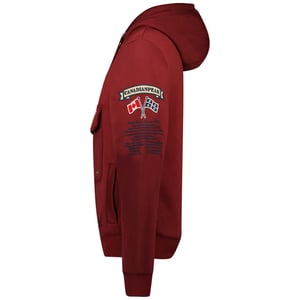 Canadian Peak heren anorak trui galapagos bordeaux