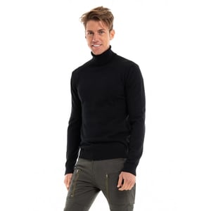 Gabba Gormely roll neck knit black p010033
