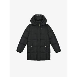Nik & Nik Meisjes winterjas alisa puffer zwart