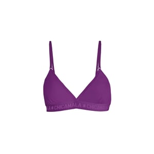 Muchachomalo Meisjes 1-pack triangle top effen