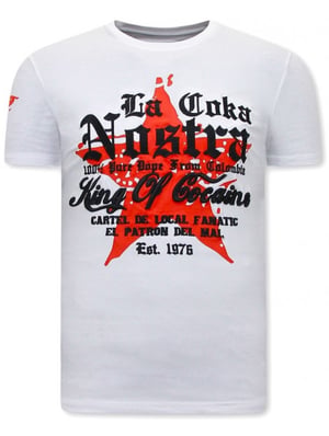 Local Fanatic King of cocaines t-shirt la coka nostra