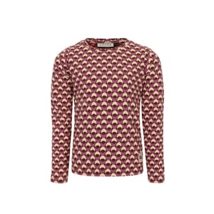 Looxs Revolution Longsleeve retro lila voor meisjes in de kleur