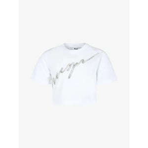 Msgm Meisjes shirt crop wit
