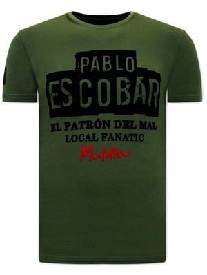 Local Fanatic T-shirt met print el patron