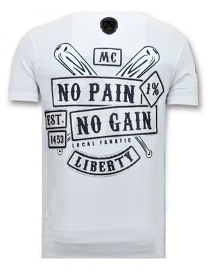 Local Fanatic T-shirt met print sons of anarchy mc