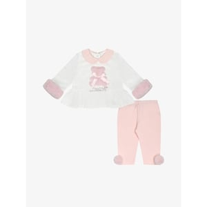 ADee Meisjes set legging gracie snow white