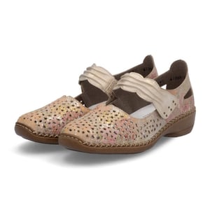 Rieker 41399 92-beige multi-muschel