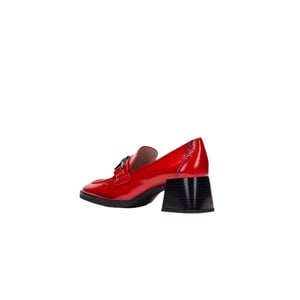 Hispanitas lakleren loafers op hak